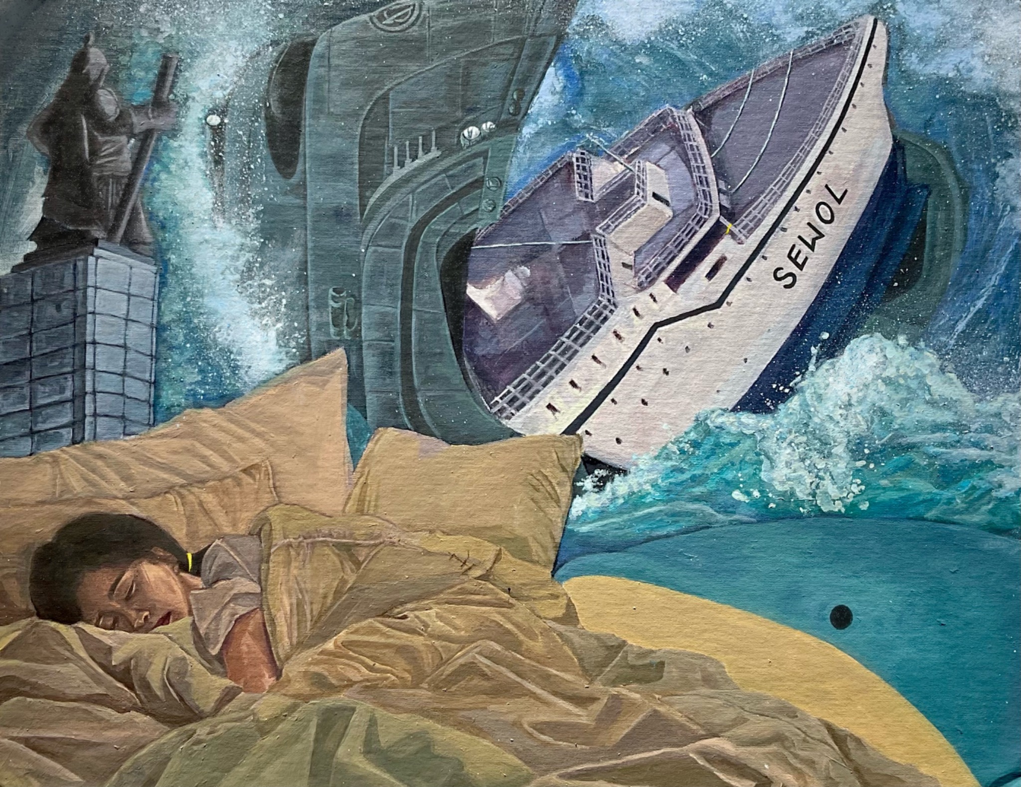 Painting by Mariam Olayemi